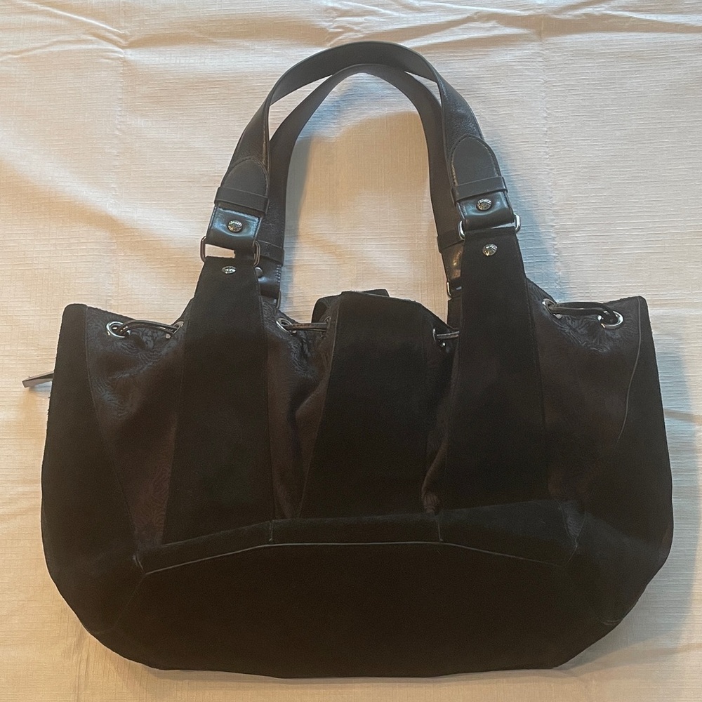 Anne Klein Black suede Women's Bag